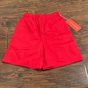 Kayce Hughes Red Shorts